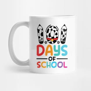 101 Days Of School Dalmatian Dog Mug